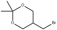 5-(bromomethyl)-2,2-dimethyl-1,3-dioxane Struktur