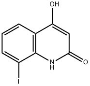 8-Iodo-quinoline-2,4-diol Struktur