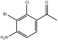 (4-Amino-3-bromo-2-chloro-phenyl)-methanol Struktur