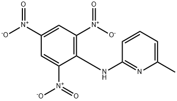 N-(6-METHYL-2-PYRIDYL)-PICRYLAMINE Struktur