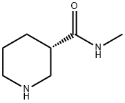 (3S)-N-Methyl-3-piperidinecarboxamide HCl Struktur