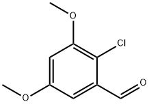 2-Chloro-3,5-dimethoxybenzaldehyde Struktur