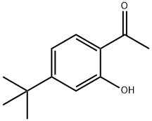 1-(4-tert-butyl-2-hydroxyphenyl)ethanone Struktur