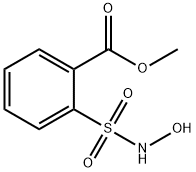 methyl 2-(N-hydroxysulfamoyl)benzoate Struktur