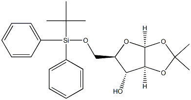 (3aS,5R,6R,6aS)-5-(((tert-butyldiphenylsilyl)oxy)methyl)-2,2-dimethyltetrahydrofuro[2,3-d][1,3]dioxol-6-ol