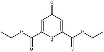 Diethyl 4-oxo-1,4-dihydropyridine-2,6-dicarboxylate Struktur