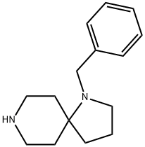 1-benzyl-1,8-Diazaspiro[4.5]decane Struktur