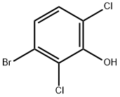 3-Bromo-2,6-dichlorophenol Struktur