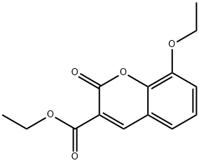 Ethyl 8-ethoxy-2-oxo-2H-chromene-3-carboxylate Struktur