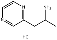 1-Methyl-2-pyrazin-2-yl-ethylamine dihydrochloride Struktur