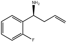 (1S)-1-(2-FLUOROPHENYL)BUT-3-EN-1-AMINE Struktur