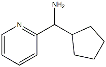 cyclopentyl(pyridin-2-yl)methanamine Struktur