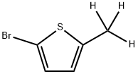 2-Bromo-5-(methyl-d3)-thiophene Struktur