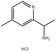 1-(4-Methyl-pyridin-2-yl)-ethylamine dihydrochloride Struktur