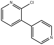 2-chloro-3-(pyridin-4-yl)pyridine Struktur