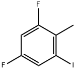 1,5-Difluoro-3-iodo-2-methyl-benzene Struktur