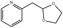 2-((1,3-Dioxolan-2-yl)methyl)pyridine Struktur