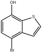 4-bromobenzo[b]thiophene-7-ol Struktur