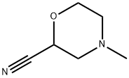 4-methylmorpholine-2-carbonitrile Struktur