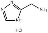 1H-1,2,4-Triazole-5-methanamine hydrochloride Struktur