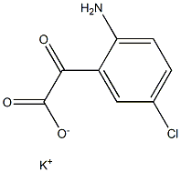 Potassium 2-(2-amino-5-chlorophenyl)-2-oxoacetate Struktur