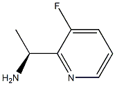 (S)-1-(3-fluoropyridin-2-yl)ethanamine Struktur