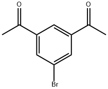 1,1'-(5-bromo-1,3-phenylene)diethanone Struktur