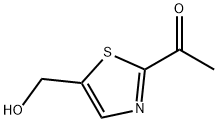 1-(5-(hydroxymethyl)thiazol-2-yl)ethanone Struktur