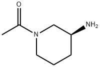 (R)-1-(3-aminopiperidin-1-yl)ethan-1-one hydrochloride Struktur