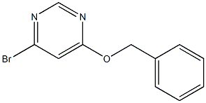 4-(benzyloxy)-6-bromopyrimidine Struktur