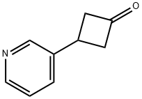 3-(pyridin-3-yl)cyclobutanone Struktur