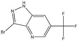 3-Bromo-6-(trifluoromethyl)-1H-pyrazolo[4,3-b]pyridine Struktur