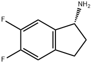 1H-Inden-1-amine,5,6-difluoro-2,3-dihydro Struktur