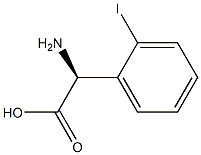 (2S)-2-AMINO-2-(2-IODOPHENYL)ACETIC ACID Struktur