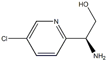 (2S)-2-AMINO-2-(5-CHLORO(2-PYRIDYL))ETHAN-1-OL Struktur