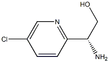 (2R)-2-AMINO-2-(5-CHLORO(2-PYRIDYL))ETHAN-1-OL Struktur