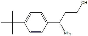 (3S)-3-AMINO-3-[4-(TERT-BUTYL)PHENYL]PROPAN-1-OL Struktur