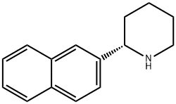 (2S)-2-(2-NAPHTHYL)PIPERIDINE Struktur