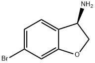 (3R)-6-BROMO-2,3-DIHYDROBENZO[B]FURAN-3-YLAMINE Struktur