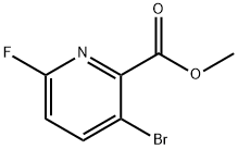 methyl 3-bromo-6-fluoropyridine-2-carboxylate Struktur