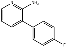 3-(4-fluorophenyl)pyridin-2-ylamine Struktur