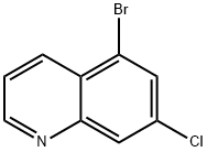 5-bromo-7-chloroquinoline Struktur