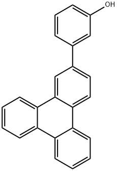 3-(triphenylen-2-yl)phenol Struktur