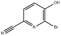 6-bromo-5-hydroxypicolinonitrile Struktur