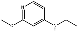 Ethyl-(2-methoxy-pyridin-4-yl)-amine Struktur