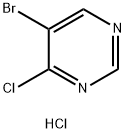 5-Bromo-4-chloro-pyrimidine hydrochloride Struktur