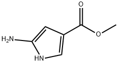 5-amino-1H-Pyrrole-3-carboxylic acid methyl ester Struktur