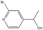 1-(2-bromopyridin-4-yl)ethanol Struktur