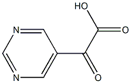 2-oxo-2-(pyrimidin-5-yl)acetic acid Struktur