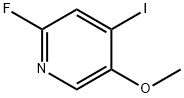 2-Fluoro-4-iodo-5-methoxypyridine Struktur